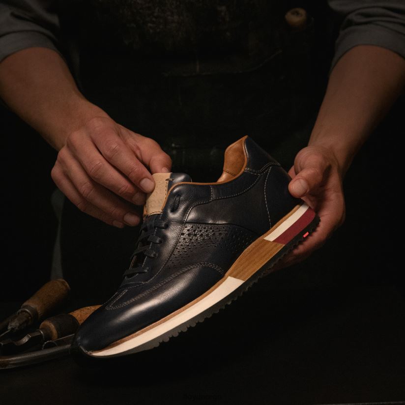 LLOYD walcott menn sko blå 4X82ZP203