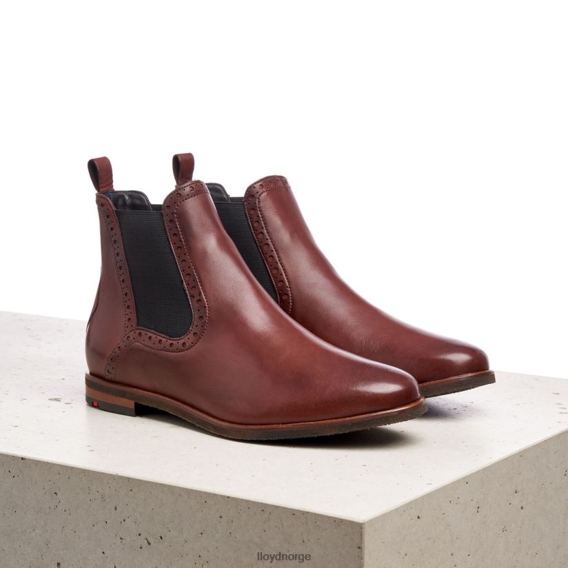 LLOYD lett å skli inn i ankelstøvletter kvinner sko brun 4X82ZP1004