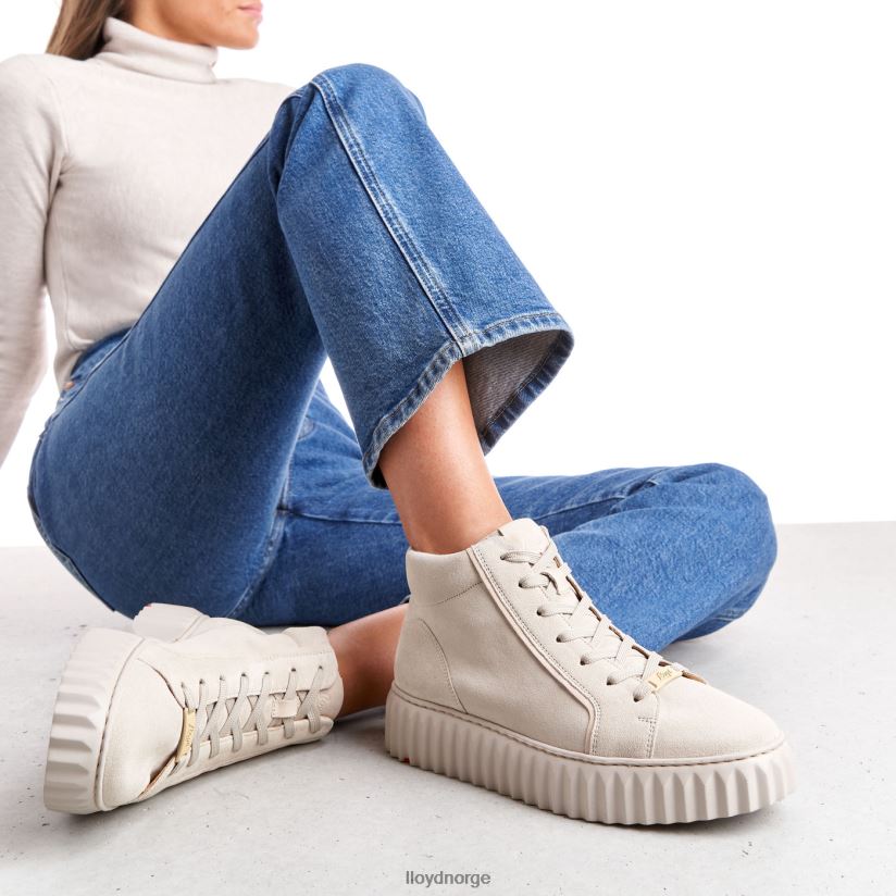 LLOYD høye sneakers kvinner sko beige 4X82ZP770
