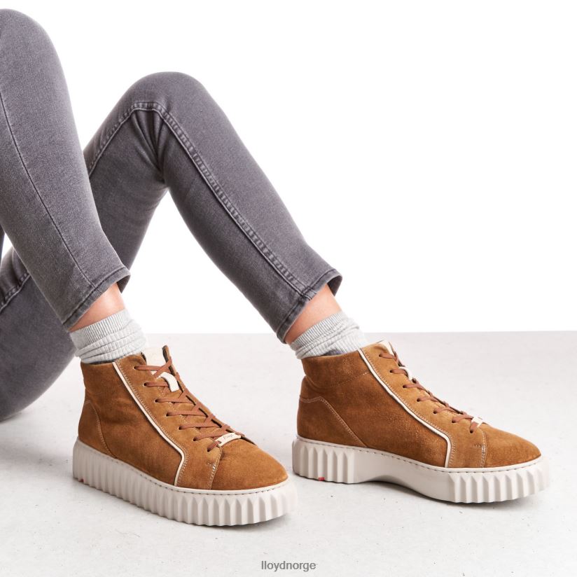 LLOYD høye sneakers kvinner sko brun 4X82ZP777