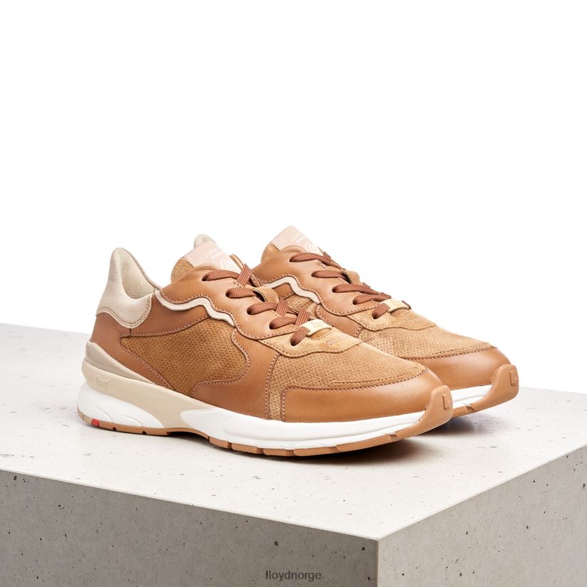 LLOYD joggesko i saueskinn kvinner sko brun 4X82ZP804