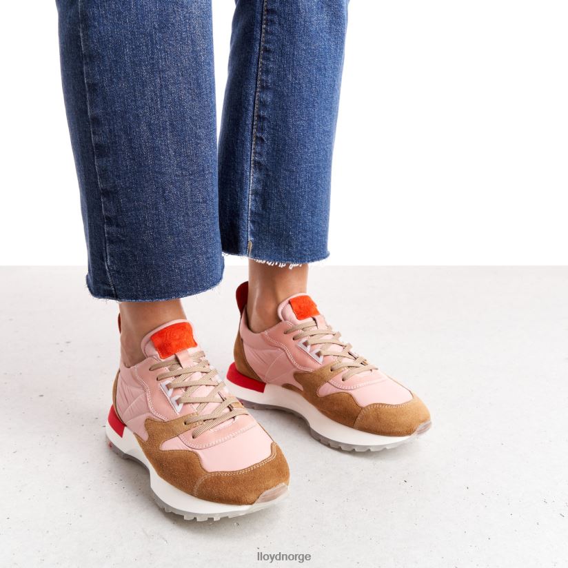 LLOYD lave sneakers i skinn kvinner sko kombinert 4X82ZP805