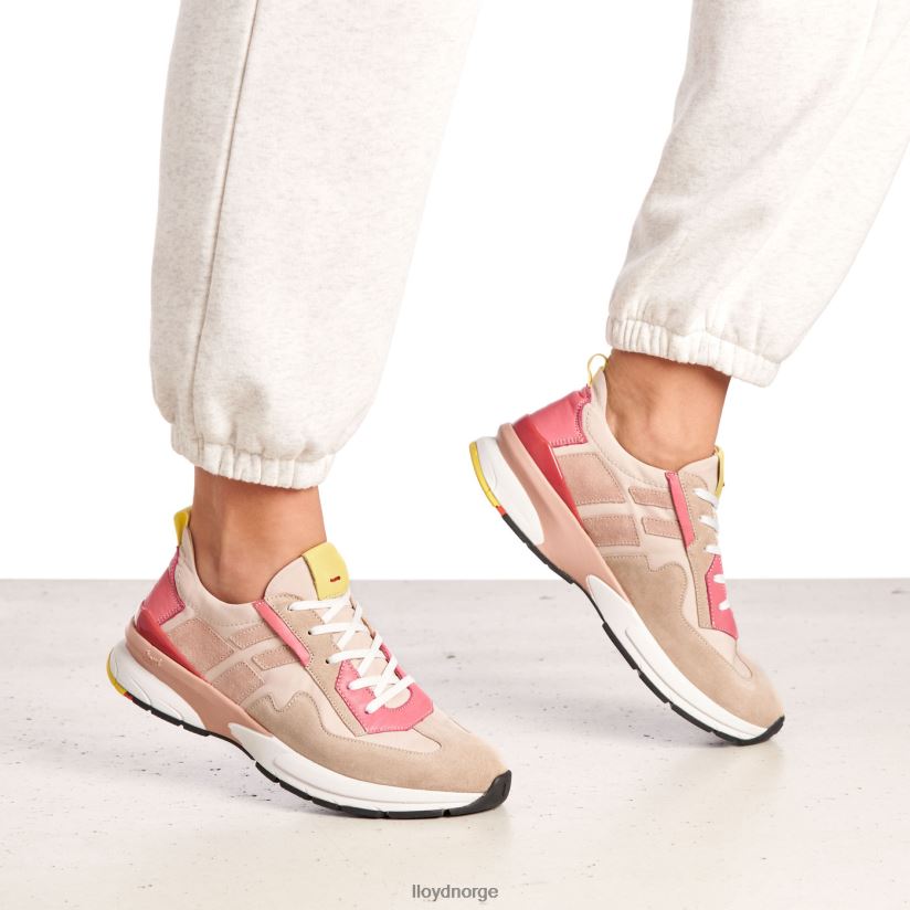 LLOYD sneakers i semsket skinn kvinner sko kombinert 4X82ZP810