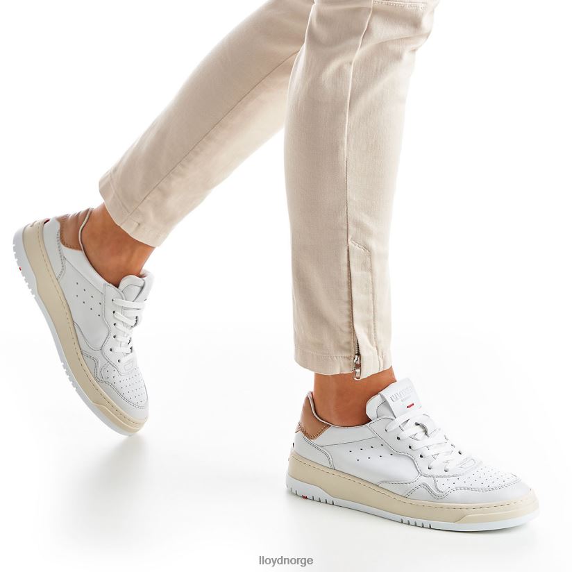 LLOYD sporty sneaker kvinner sko hvit 4X82ZP865