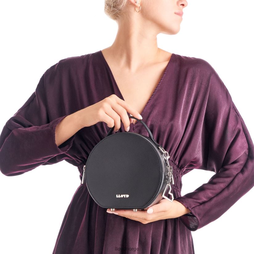 LLOYD rund bag kvinner tilbehør svart 4X82ZP1281