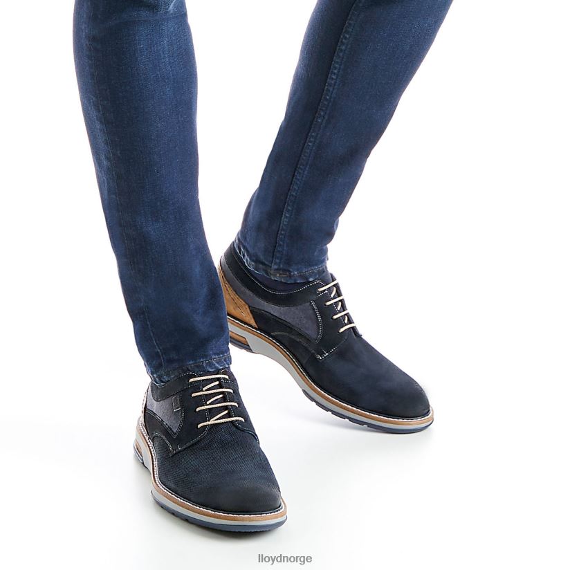 LLOYD darris menn sko blå 4X82ZP585