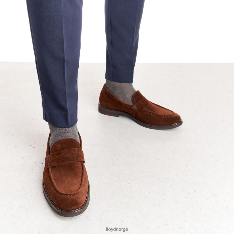 LLOYD reg menn sko brun 4X82ZP183