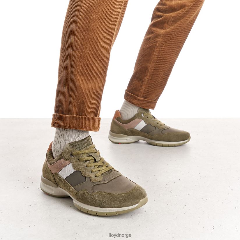 LLOYD kant (ekstravid) menn sko grønn 4X82ZP412