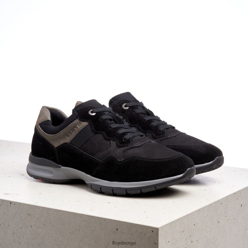 LLOYD kant (ekstravid) menn sko svart 4X82ZP364